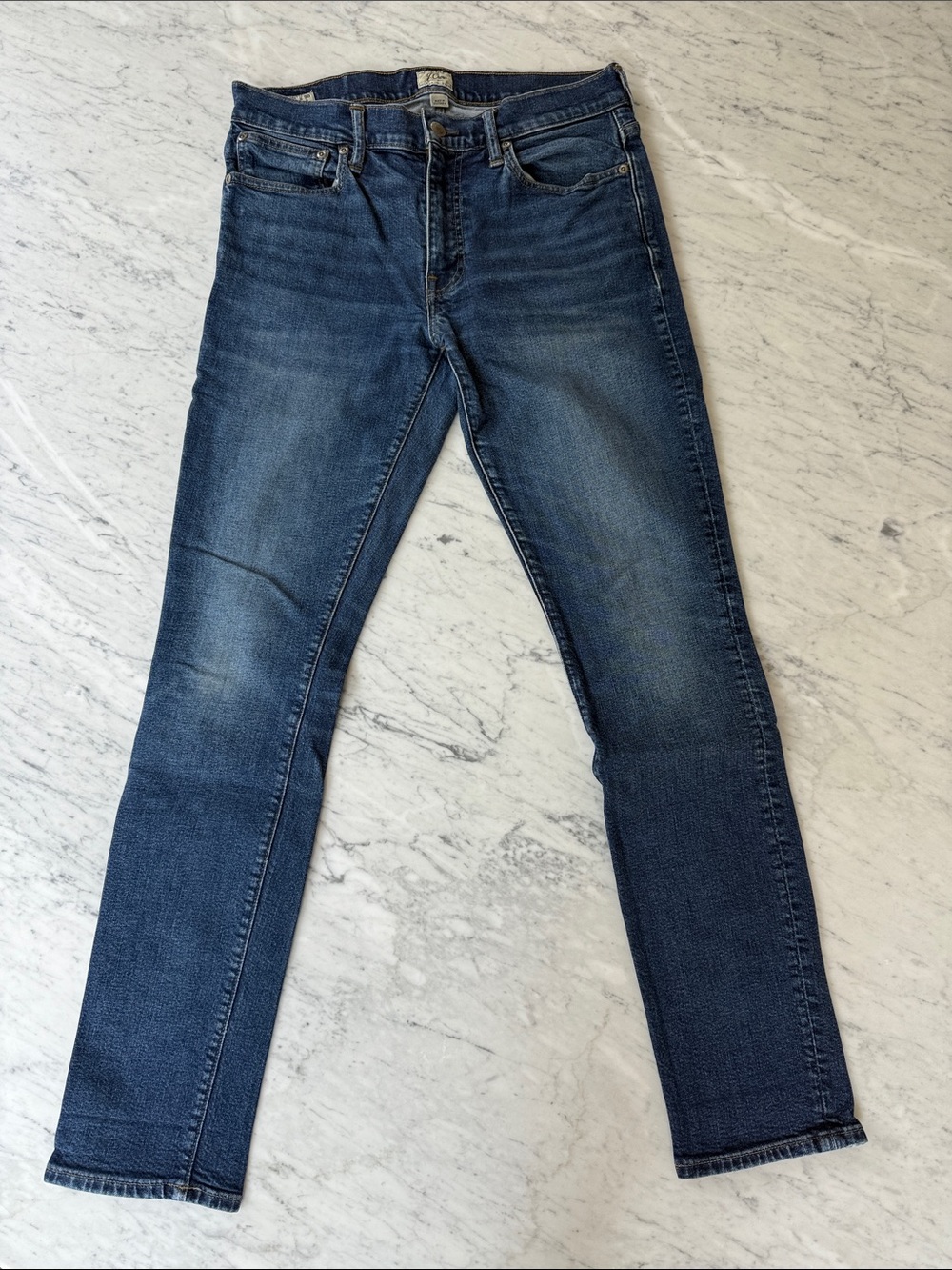 J.Crew Men’s 250 Stretch Slim Tapered Jeans W32 L30